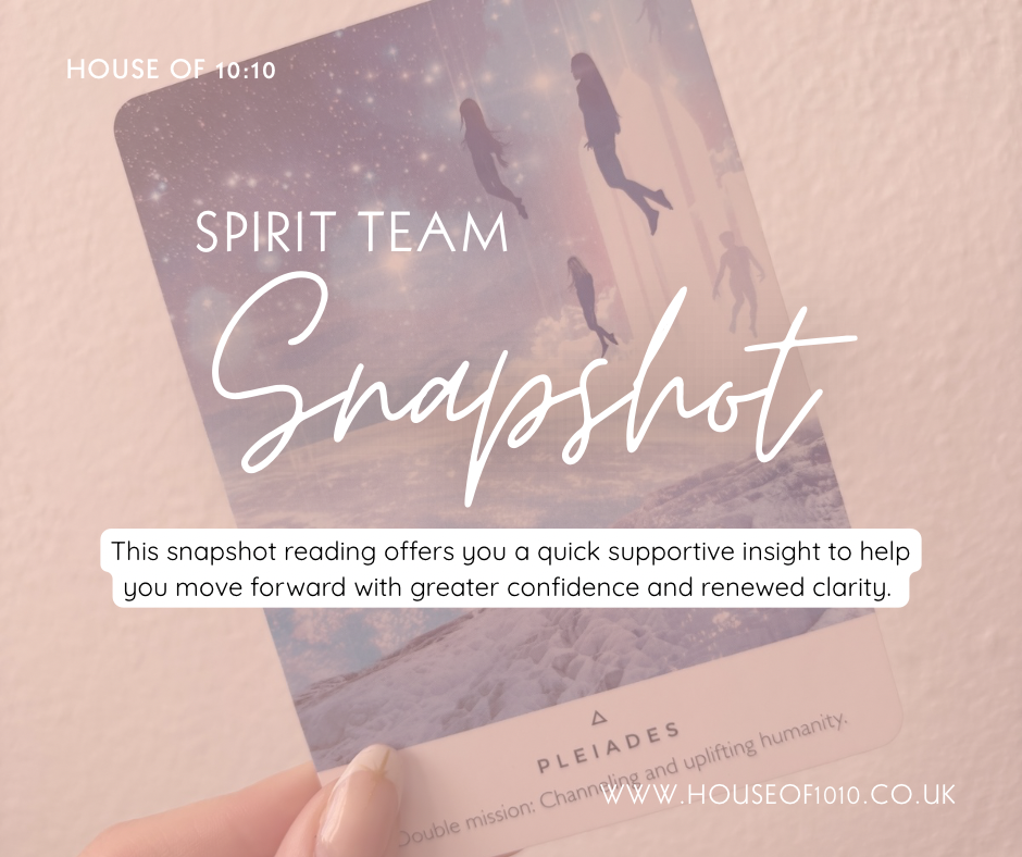 Spirit Team Snapshot Reading